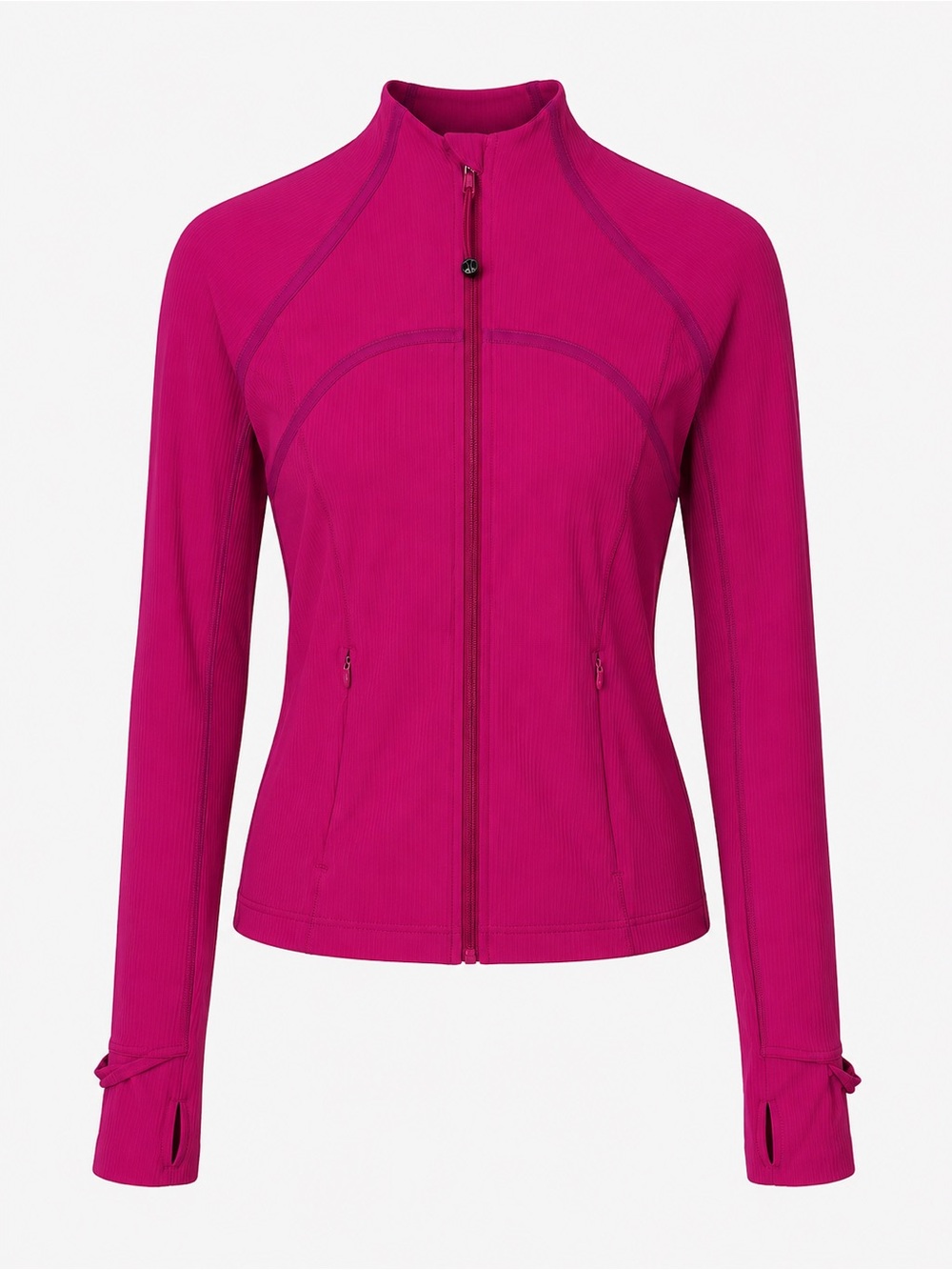 Lululemon Define Jacket Size 4 Pink Luon Thumbhole Full Zip Yoga